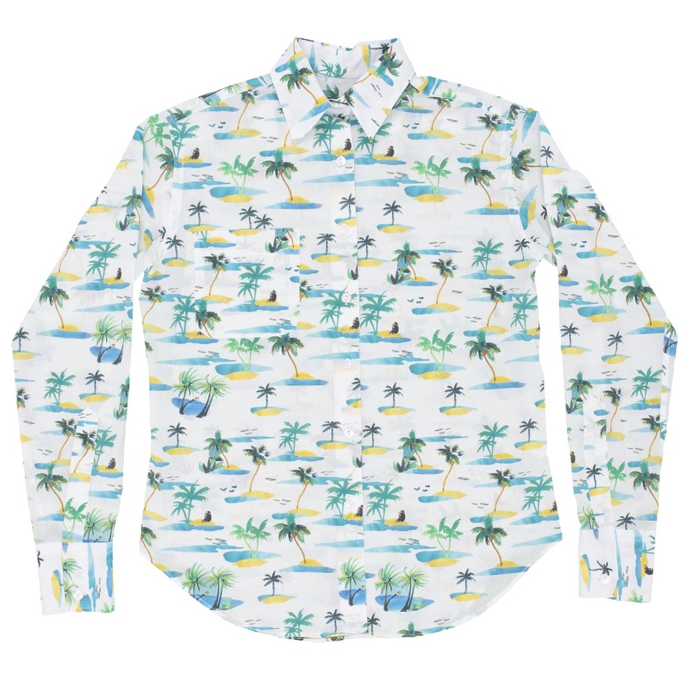 G.Kero Paris Button Down in Palm Island